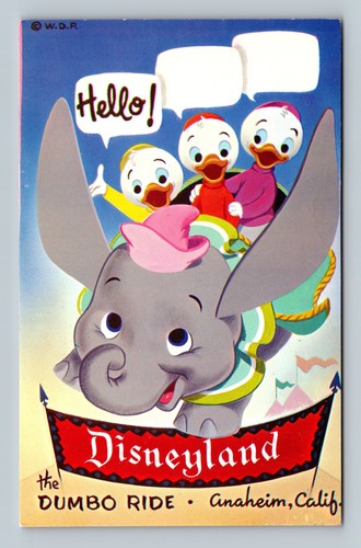 Disneyland dumbo ride - disneyland, huey