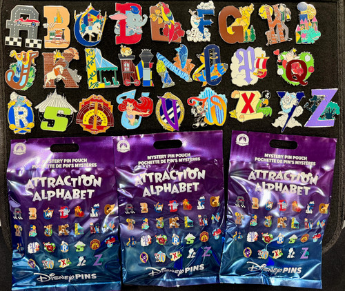 Attraction alphabet disney - attraction,