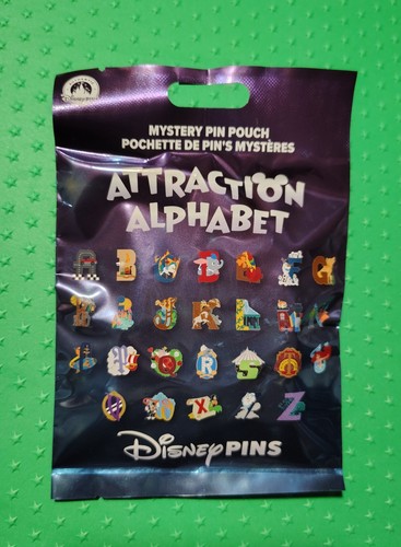 Disney parks letter pin - letter,